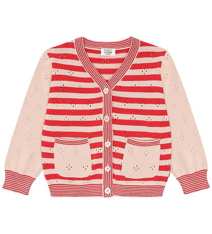 Hust and Claire Cardigan - HCCamilla Stripes - Poppies