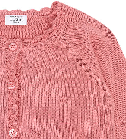 Hust and Claire Cardigan - HCCilja Pointelle - Sorbet