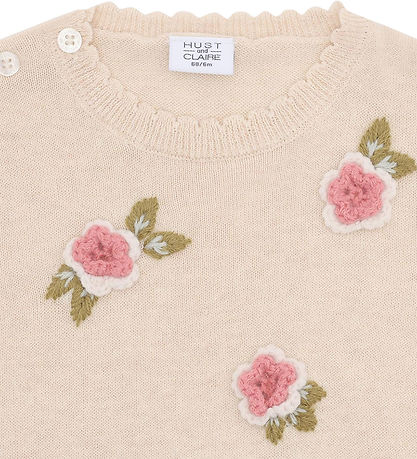 Hust and Claire Bluse - HCPusle Garden - Strik - Whisper Melange