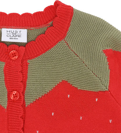 Hust and Claire Bluse - HCCilja - Strawberry - Poppies