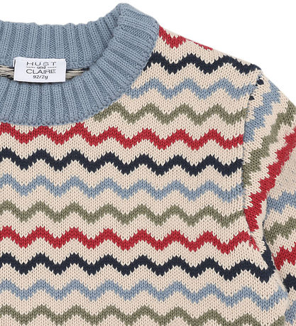 Hust and Claire Bluse - Strik - HCPelle - Sandshell