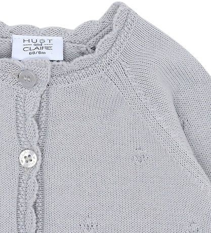 Hust and Claire Cardigan - HCCilja Pointelle - A Bit Blue