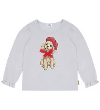 Hust and Claire Bluse - HCAlma - Poodle - A Bit Blue