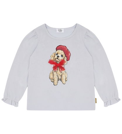 Hust and Claire Bluse - HCAlma - Poodle - A Bit Blue