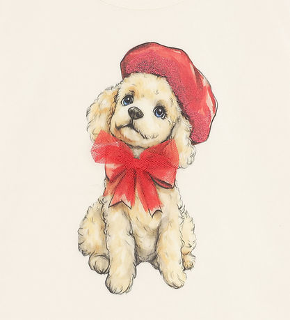 Hust and Claire Bluse - HCAlma - Poodle - Ivory