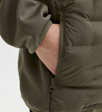 Jack & Jones Dynejakke - JjPerfect - Hybrid - Noos - Dusty Olive