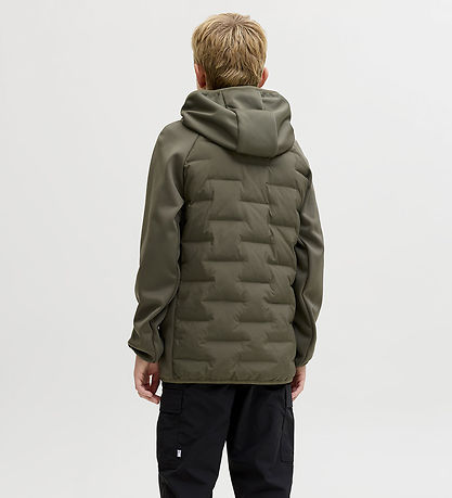 Jack & Jones Dynejakke - JjPerfect - Hybrid - Noos - Dusty Olive