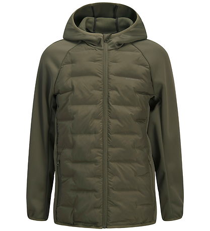 Jack & Jones Dynejakke - JjPerfect - Hybrid - Noos - Dusty Olive