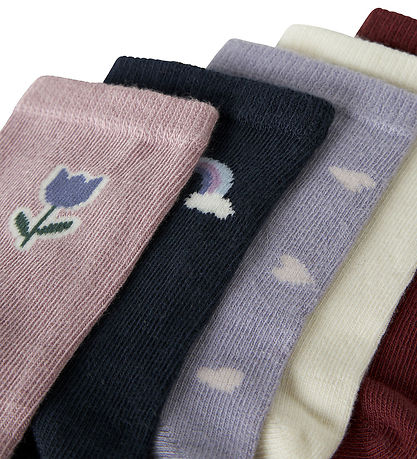 Name It Strømper - NmfVinni - 5-pak - Navy Blazer