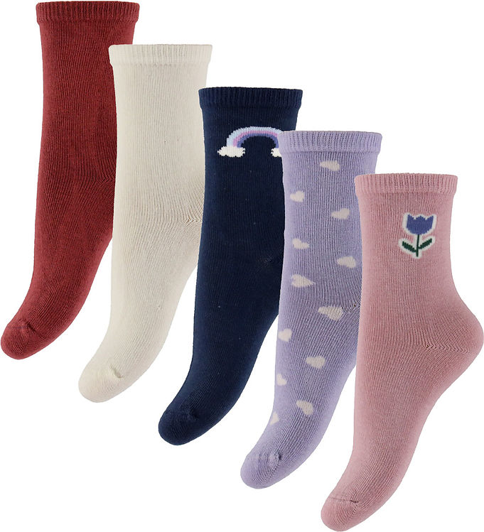 Name It Strømper - NmfVinni - 5-pak - Navy Blazer