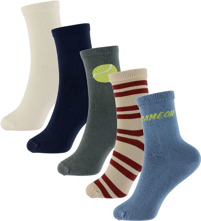 Name It Strømper - NkmVaks - 5-pak - Pumice Stone