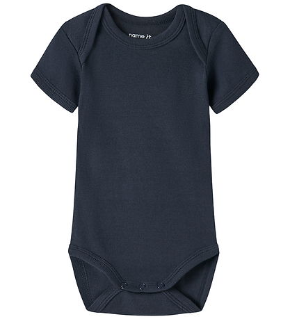 Name It Bodyer k/æ - Noos - NbfBody - 3-pak - Grey Melange/W/Cas