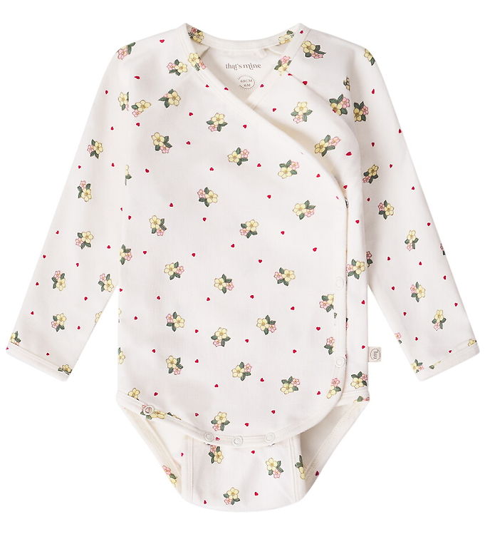 That's Mine - Elimar slå-om bodystocking - Sweetheart Petals - 50cm - 0M