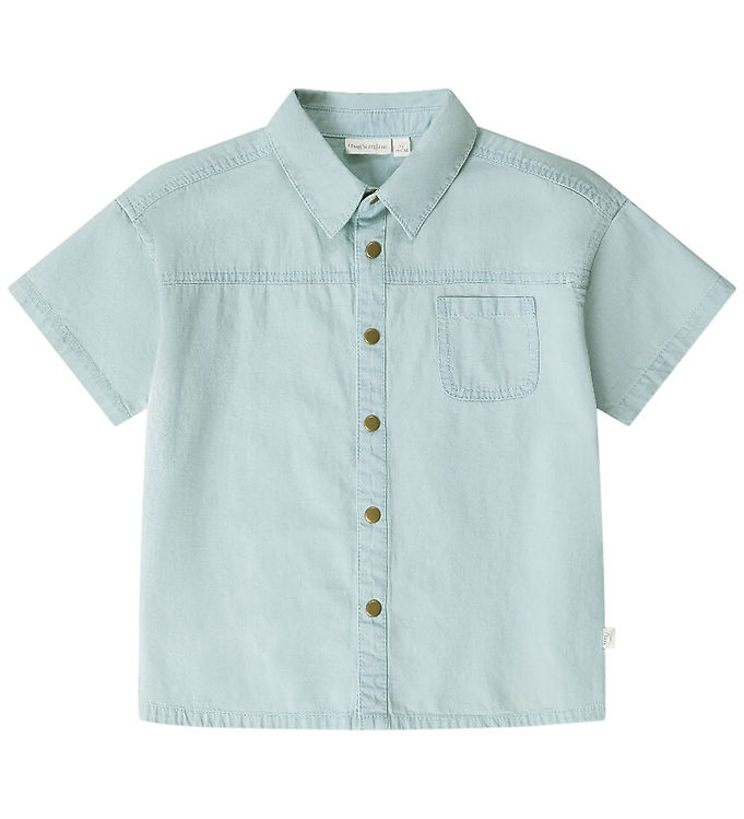 That's Mine - Silas skjorte - Blue mist - 92cm - 2Y