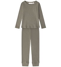 Thats Mine Nattøj - 2-delt - Rib - Noos - Christer - Green Melan