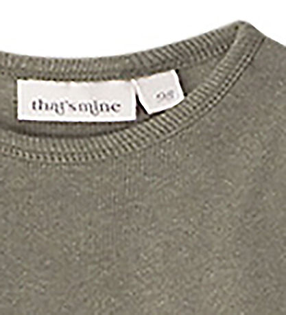 Thats Mine Nattøj - 2-delt - Rib - Noos - Christer - Green Melan