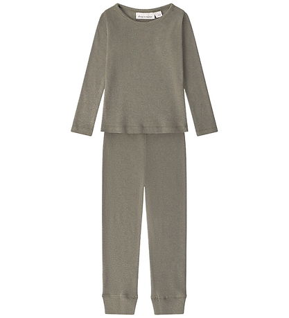 Thats Mine Nattøj - 2-delt - Rib - Noos - Christer - Green Melan