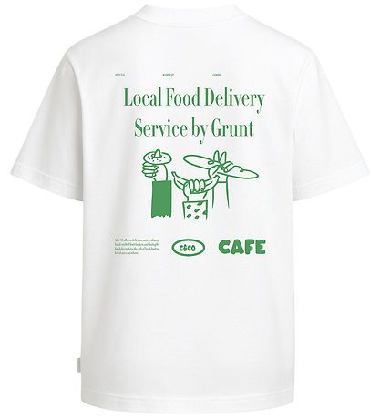 Grunt T-shirt - GrAugust - White