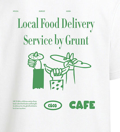 Grunt T-shirt - GrAugust - White