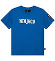 LEGO® Ninjago T-shirt - LwTano 613 - Blå m. Tekst