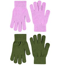 Molo Handsker - Strik  Kiddy - 2-pak - Purple Ray