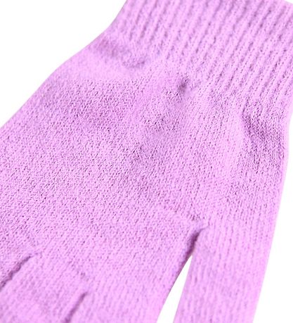 Molo Handsker - Strik  Kiddy - 2-pak - Purple Ray