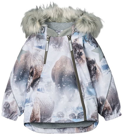 Molo Vinterjakke - Hopla Fur - Bison