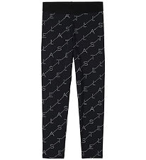 Stella McCartney Kids Leggings - Sort m. Hvid