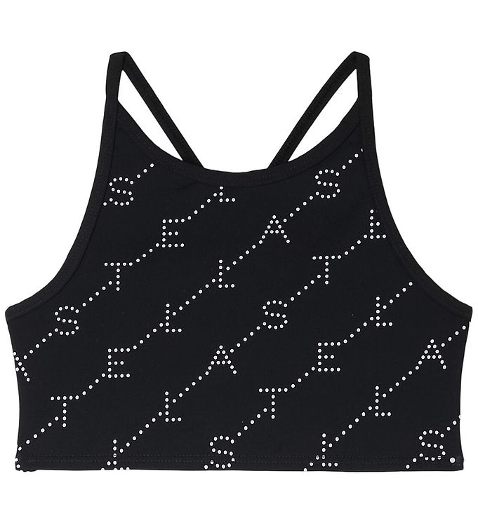Stella McCartney Kids Bikini Top - UV50+ - Sort m. Hvid