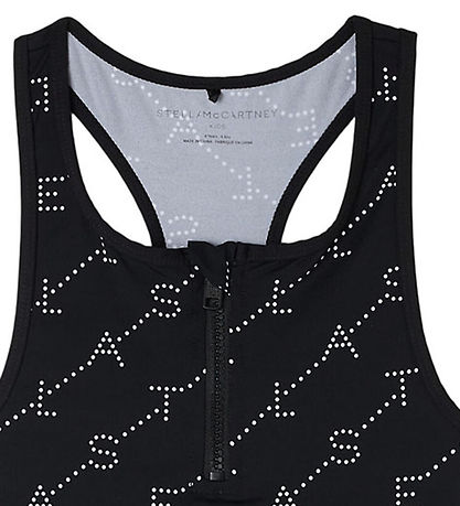 Stella McCartney Kids Badedragt - Sort m. Hvid