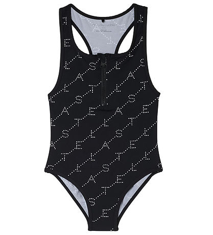 Stella McCartney Kids Badedragt - Sort m. Hvid