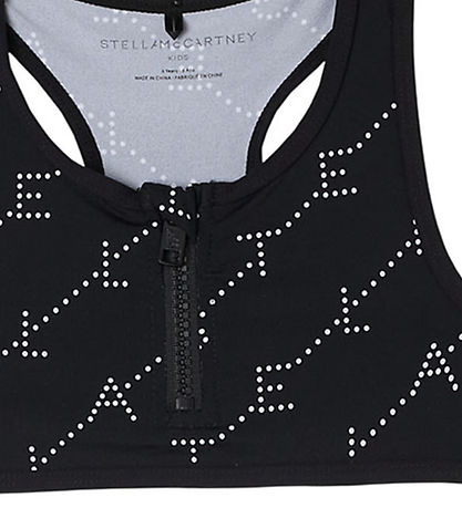 Stella McCartney Kids Bikini - Sort m. Hvid