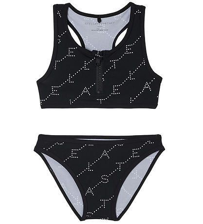 Stella McCartney Kids Bikini - Sort m. Hvid
