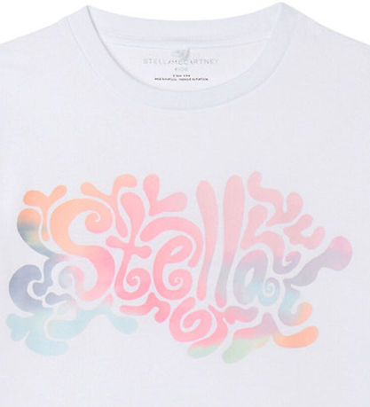 Stella McCartney Kids T-shirt - Hvid m. Print