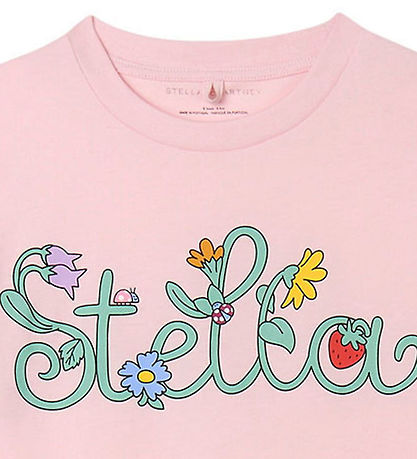 Stella McCartney T-shirt - Rosa m. Print