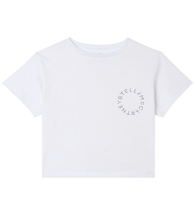 Stella McCartney Kids T-shirt - Hvid m. Logo