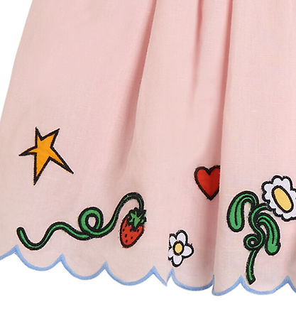 Stella McCartney Kids Nederdel - Rosa m. Blomster