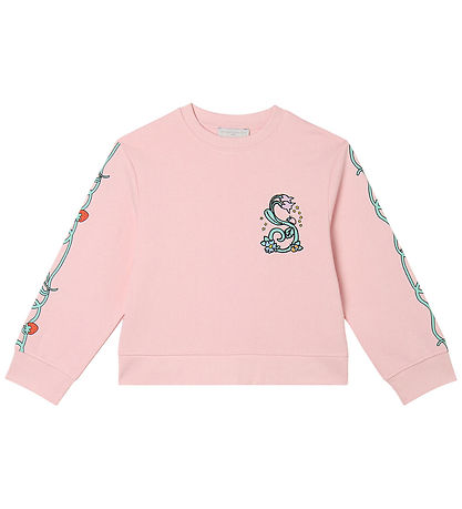 Stella McCartney Kids Sweatshirt - Rosa m. Blomster