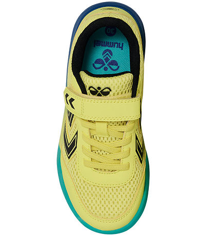 Hummel Indendørssko - Multiplay Flex VC JR - Limeade/Anthracite