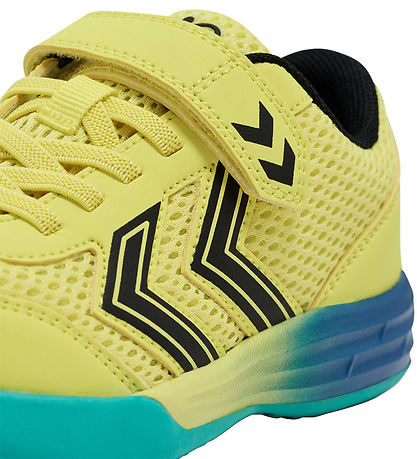 Hummel Indendørssko - Multiplay Flex VC JR - Limeade/Anthracite