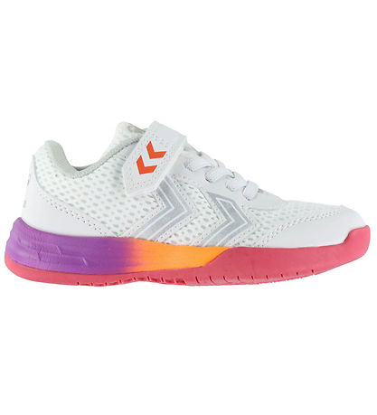 Hummel Indendørssko - Multiplay Flex VC JR - Hvid/Pink