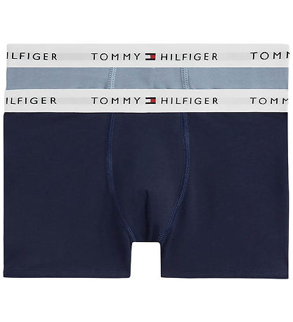 Tommy Hilfiger Boxershorts - 2-pak - Brisk Blue/Preppy Navy