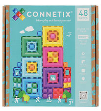 Connetix Magnetsæt - 48 Dele - Bright Portal Pack