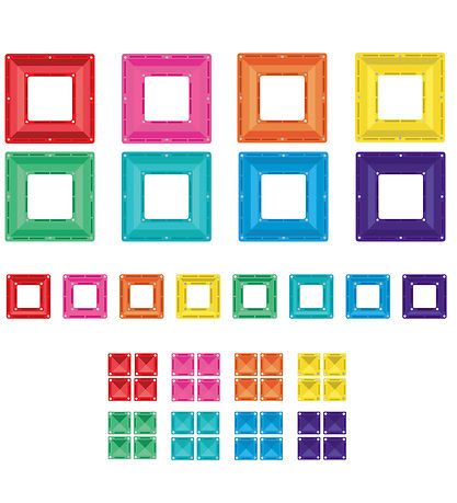 Connetix Magnetsæt - 48 Dele - Bright Portal Pack