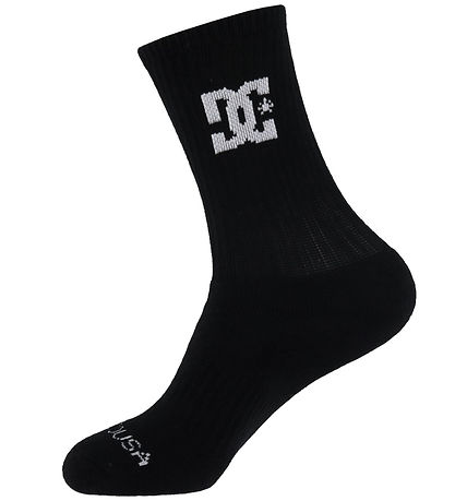 DC Shoes Strømper - Crew 3-pak - Sort/Hvid/Grå