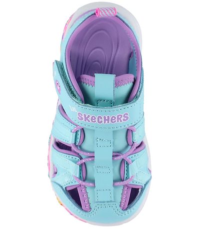 Skechers Sandaler - Play Scene Splash Cute - Turquise/Lavender