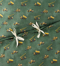 Nørgaard Madsens Bedding - Adult - Green w. Work Machines