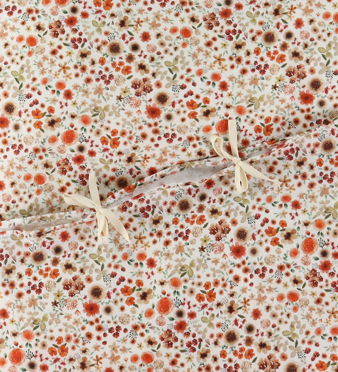 Nørgaard Madsens Sengetøj - Junior - Hvid m. Blomster