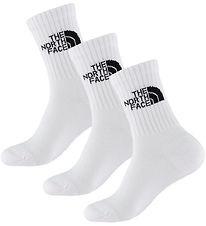 The North Face Socks - 3-Pack - Everyday Crew - White
