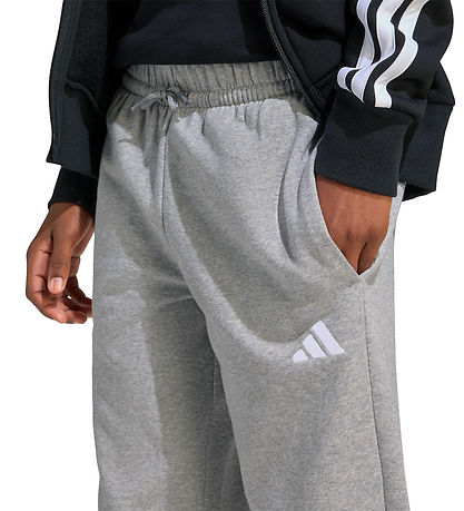 adidas Performance Sweatpants - J SL FL PT - Mgrey/White